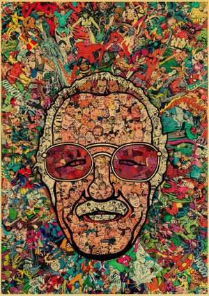 Father of Marvel - Stan Lee Poster