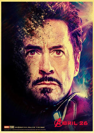 Avengers Endgame Character Poster