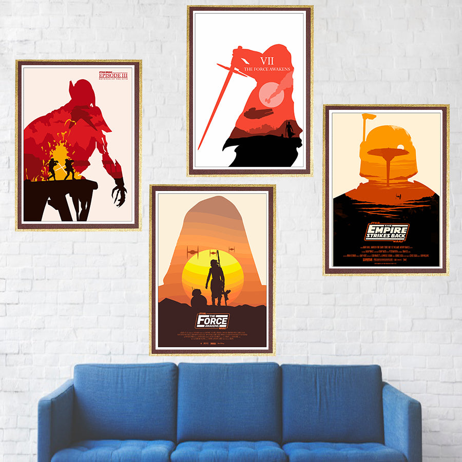 Star Wars Characters Poster